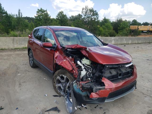 Photo 1 from auction – 2017 HONDA CR-V EX with VIN 5J6RW2H51HL050752