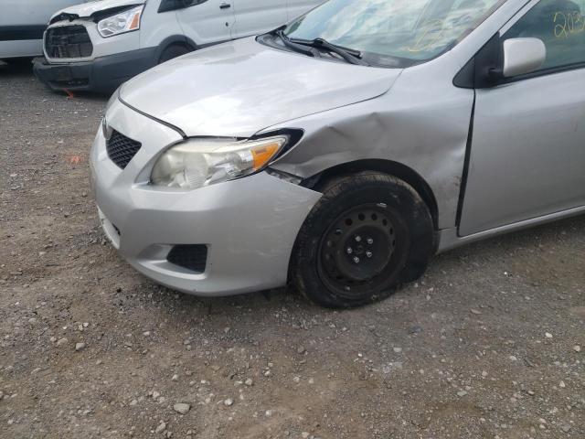 Photo 9 from auction – 2009 TOYOTA COROLLA BA with VIN 2T1BU40E29C106484