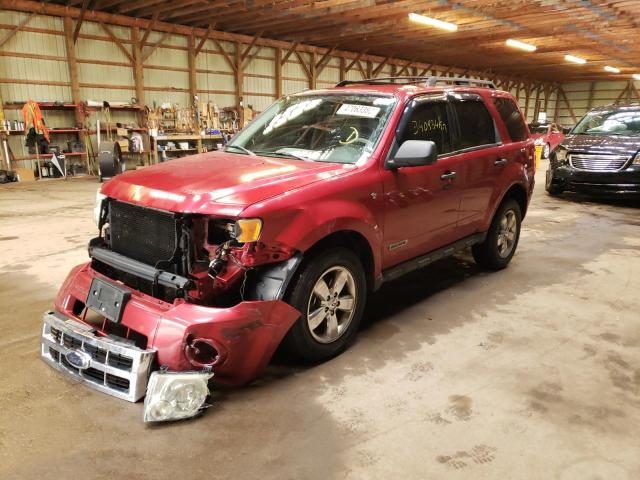 Photo 2 from auction – 2008 FORD ESCAPE XLT with VIN 1FMCU03148KE36609