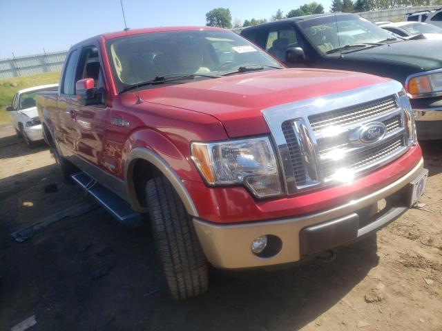 FORD F150 SUPER 2012 with VIN 1FTFX1ET1CFB41692 - Photo from auction