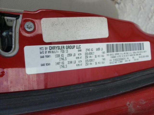 Photo 10 from auction – 2013 DODGE GRAND CARA with VIN 2C4RDGCG9DR686743