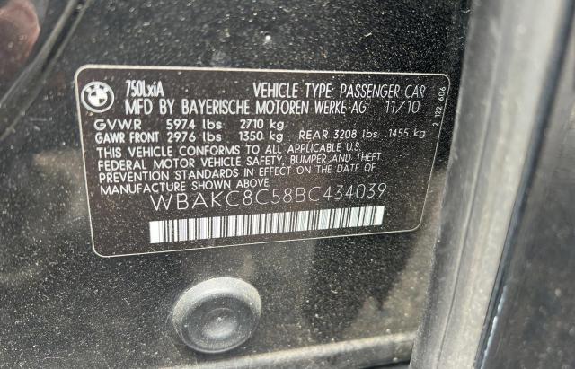 Photo 10 from auction – 2011 BMW ALPINA B7 with VIN WBAKC8C58BC434039