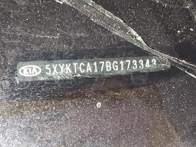 Photo 10 from auction – 2011 KIA SORENTO BA with VIN 5XYKTCA17BG173343