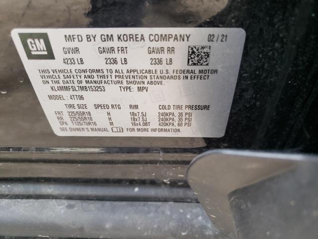 Photo 10 from auction – 2021 BUICK ENCORE GX with VIN KL4MMFSL7MB153253