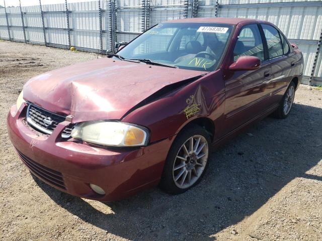Photo 2 from auction – 2001 NISSAN SENTRA SE with VIN 3N1BB51D41L110669