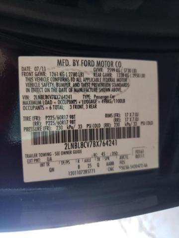 Photo 10 from auction – 2011 LINCOLN TOWN CAR S with VIN 2LNBL8CV7BX764241