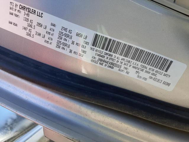 Photo 10 from auction – 2009 CHRYSLER TOWN & COU with VIN 2A8HR44E49R655926