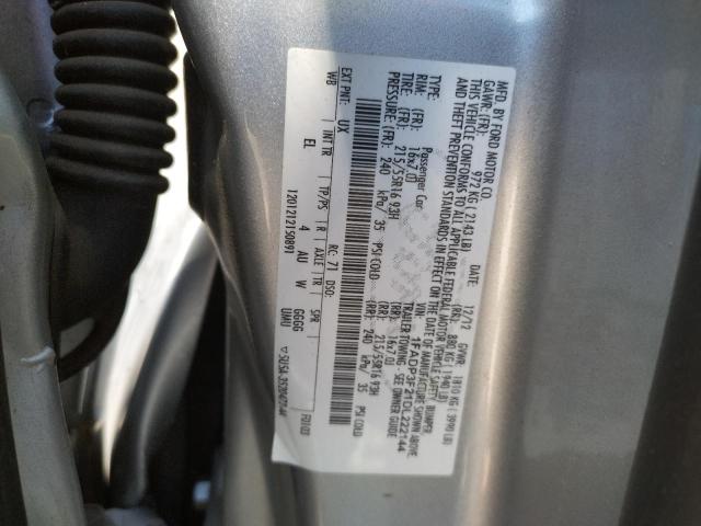 Zdjęcie 10 z aukcji – 2013 FORD FOCUS SE z VIN 1FADP3F21DL222144