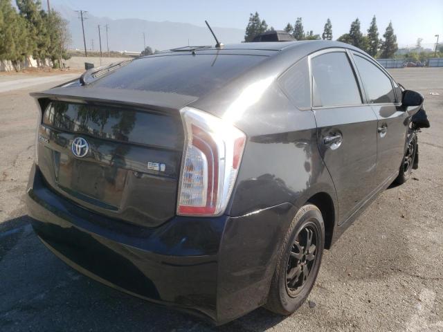 Photo 4 from auction – 2013 TOYOTA PRIUS with VIN JTDKN3DU7D5675099