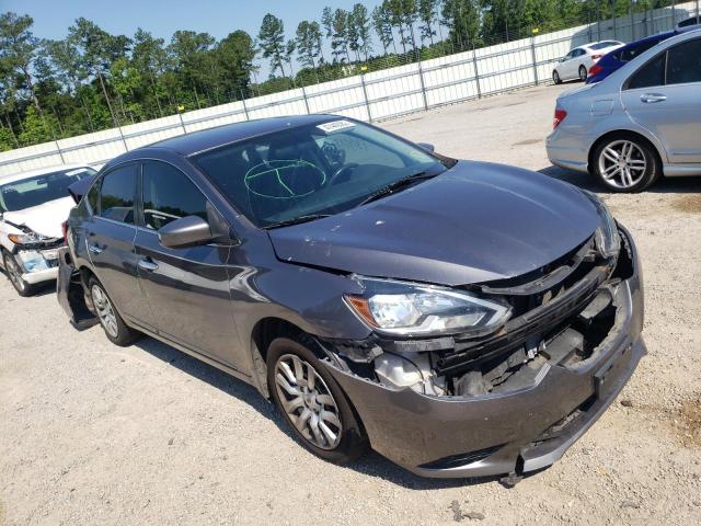 NISSAN SENTRA S 2017 with VIN 3N1AB7AP0HL644523 - Photo from auction