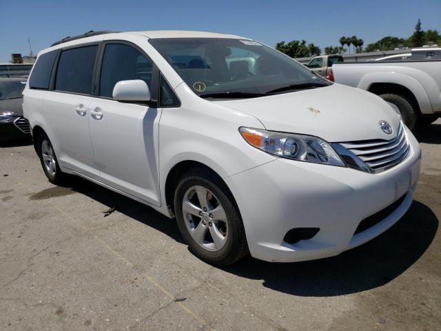 TOYOTA SIENNA LE 2016 with VIN 5TDKK3DC1GS720343 - Photo from auction