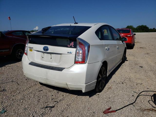 Photo 4 from auction – 2013 TOYOTA PRIUS with VIN JTDKN3DU9D5561220