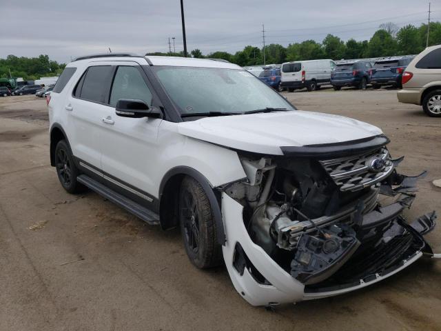 FORD EXPLORER X 2018 with VIN 1FM5K8DH0JGB48023 - Photo from auction