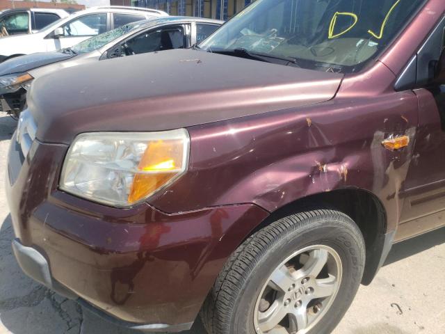 Zdjęcie 9 z aukcji – 2007 HONDA PILOT EXL z VIN 5FNYF28607B037163