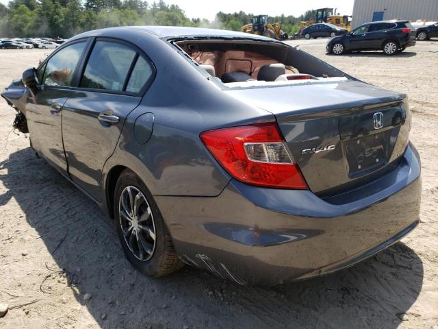 Photo 3 from auction – 2012 HONDA CIVIC with VIN 19XFB2E51CE035016