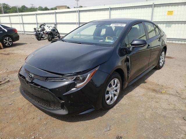 Photo 2 from auction – 2021 TOYOTA COROLLA LE with VIN JTDEPMAE8MJ189354