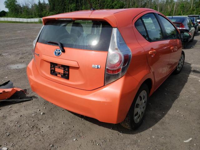 Photo 4 from auction – 2012 TOYOTA PRIUS C with VIN JTDKDTB39C1002737