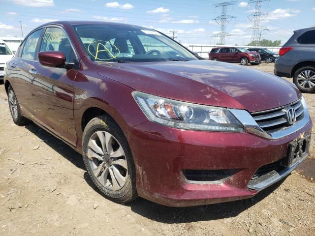 HONDA ACCORD LX 2014 with VIN 1HGCR2F39EA220286 - Photo from auction