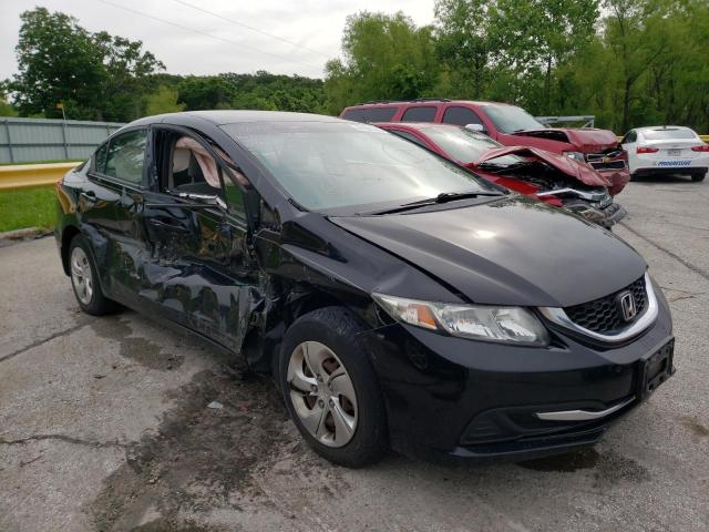 HONDA CIVIC 2013 with VIN 2HGFB2F57DH567652 - Photo from auction