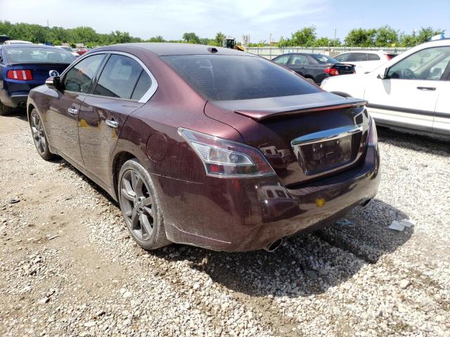 Photo 3 from auction – 2014 NISSAN MAXIMA S with VIN 1N4AA5AP6EC441069