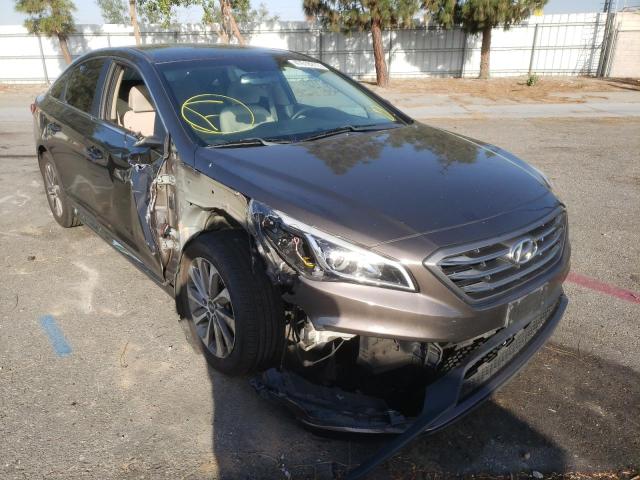 HYUNDAI SONATA SPO 2015 with VIN 5NPE34AF3FH030905 - Photo from auction