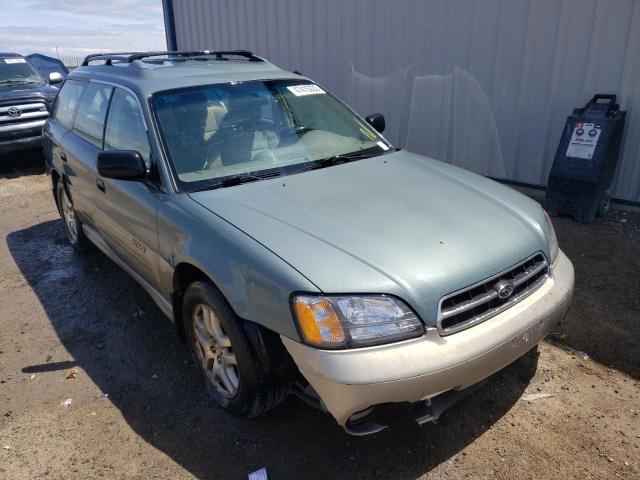 SUBARU LEGACY OUT 2000 with VIN 4S3BH6657Y7632360 - Photo from auction