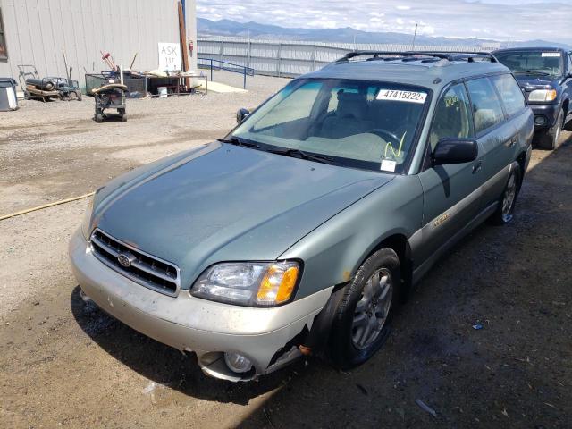 Photo 2 from auction – 2000 SUBARU LEGACY OUT with VIN 4S3BH6657Y7632360