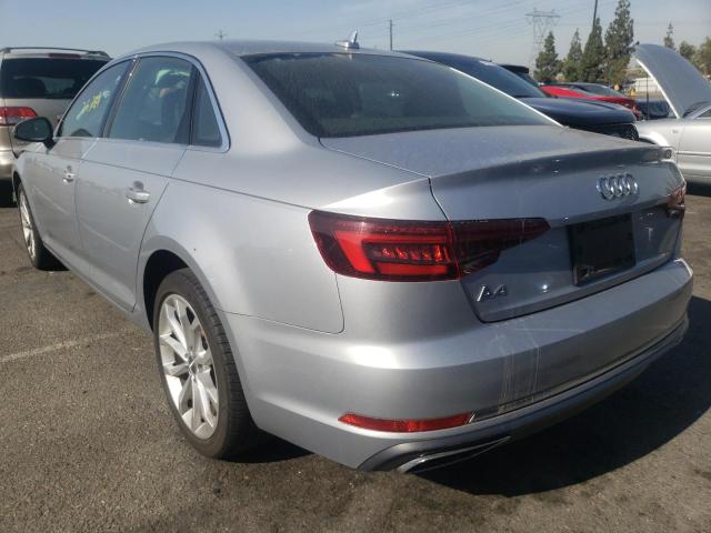 Photo 3 from auction – 2019 AUDI A4 PREMIUM with VIN WAUGMAF42KN005190