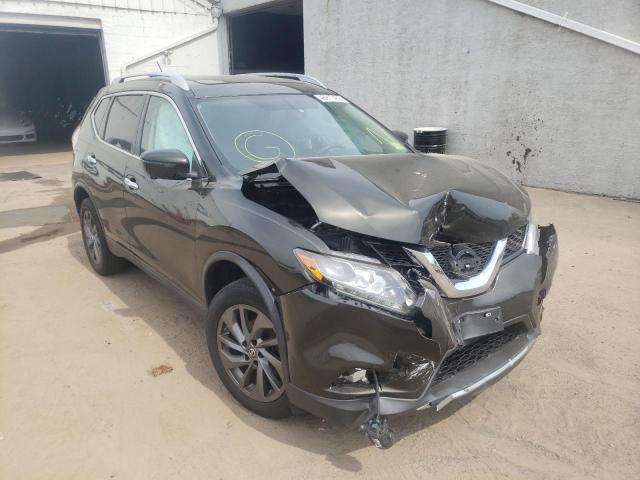 NISSAN ROGUE S 2016 with VIN 5N1AT2MV2GC737539 - Photo from auction