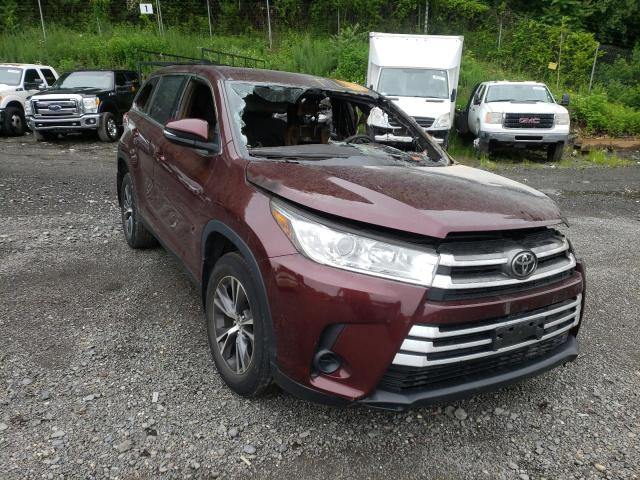 Photo 1 from auction – 2019 TOYOTA HIGHLANDER with VIN 5TDBZRFHXKS717702