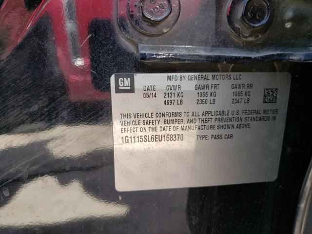 Photo 10 from auction – 2014 CHEVROLET IMPALA LT with VIN 1G1115SL6EU168370
