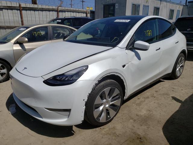 Photo 2 from auction – 2022 TESLA MODEL Y with VIN 7SAYGDEE5NF352030