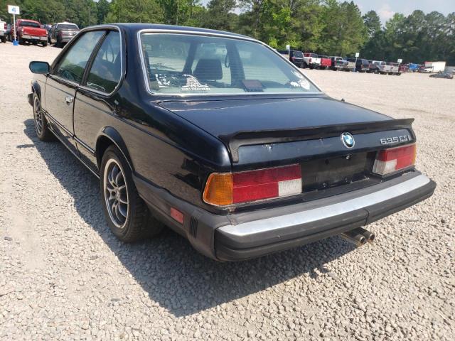 Photo 3 from auction – 1986 BMW 635 CSI with VIN WBAEC740XG0607319