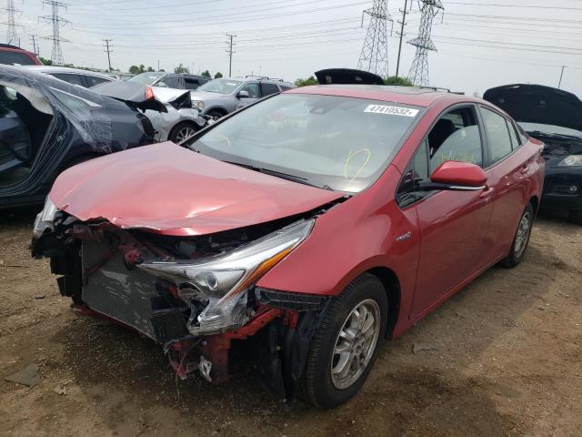 Photo 2 from auction – 2017 TOYOTA PRIUS with VIN JTDKARFUXH3528532