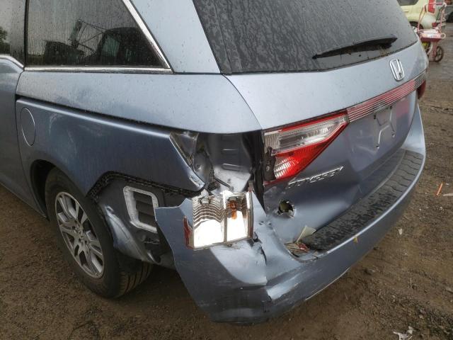 Photo 9 from auction – 2011 HONDA ODYSSEY EX with VIN 5FNRL5H64BB101874