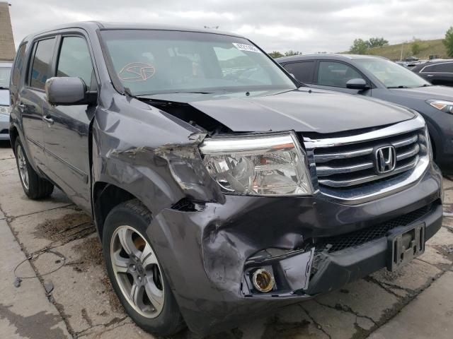 HONDA PILOT SE 2015 with VIN 5FNYF4H32FB026245 - Photo from auction