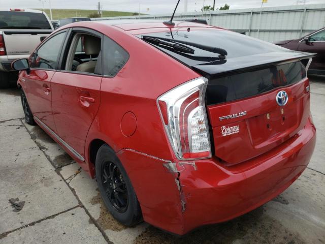 Photo 3 from auction – 2015 TOYOTA PRIUS with VIN JTDKN3DU4F1918569