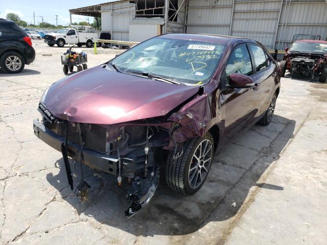 Photo 2 from auction – 2017 TOYOTA COROLLA L with VIN 5YFBURHE9HP617982