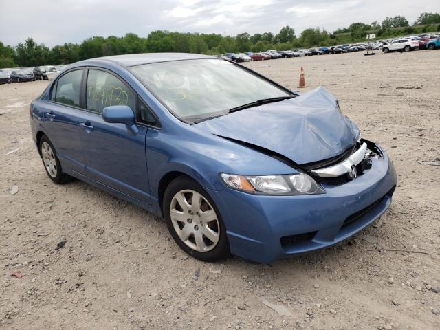 HONDA CIVIC LX 2011 with VIN 19XFA1F56BE013412 - Photo from auction