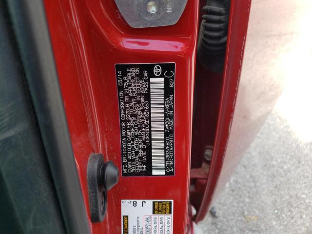 Photo 10 from auction – 2014 TOYOTA PRIUS with VIN JTDKN3DU3E1821653