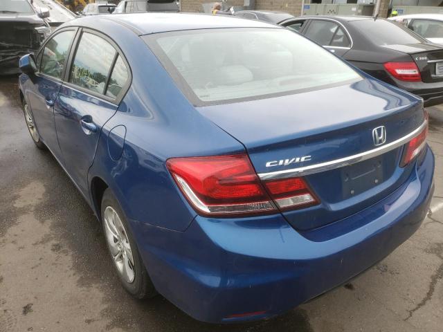 Photo 3 from auction – 2013 HONDA CIVIC LX with VIN 2HGFB2F59DH549007