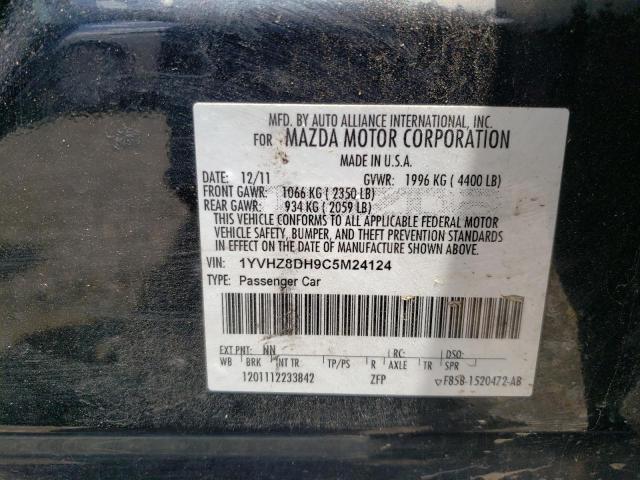 Photo 10 from auction – 2012 MAZDA 6 I with VIN 1YVHZ8DH9C5M24124