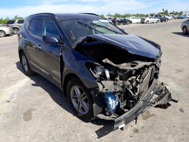 HYUNDAI SANTA FE S 2017 with VIN 5NMZU3LB6HH014345 - Photo from auction