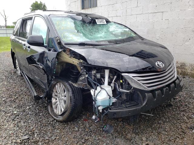 TOYOTA SIENNA XLE 2017 with VIN 5TDYZ3DCXHS890949 - Photo from auction