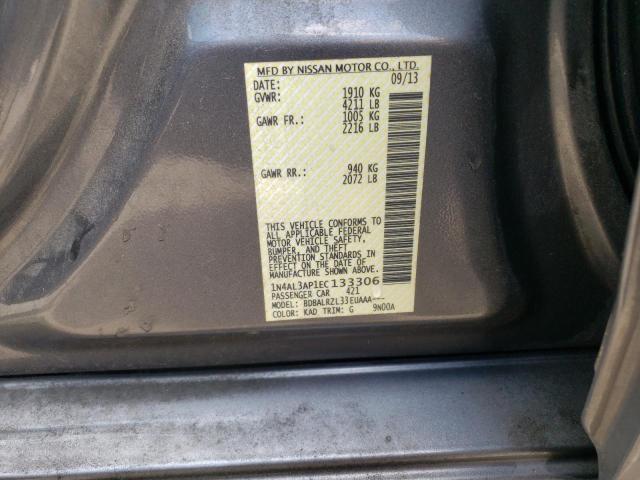Photo 10 from auction – 2014 NISSAN ALTIMA 2.5 with VIN 1N4AL3AP1EC133306