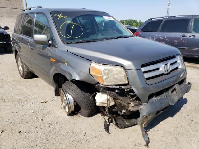 HONDA PILOT EX 2007 with VIN 5FNYF28447B024995 - Photo from auction