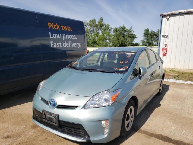 Photo 2 from auction – 2014 TOYOTA PRIUS with VIN JTDKN3DU1E1772047