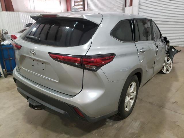 Photo 4 from auction – 2020 TOYOTA HIGHLANDER with VIN 5TDCZRAH5LS014022