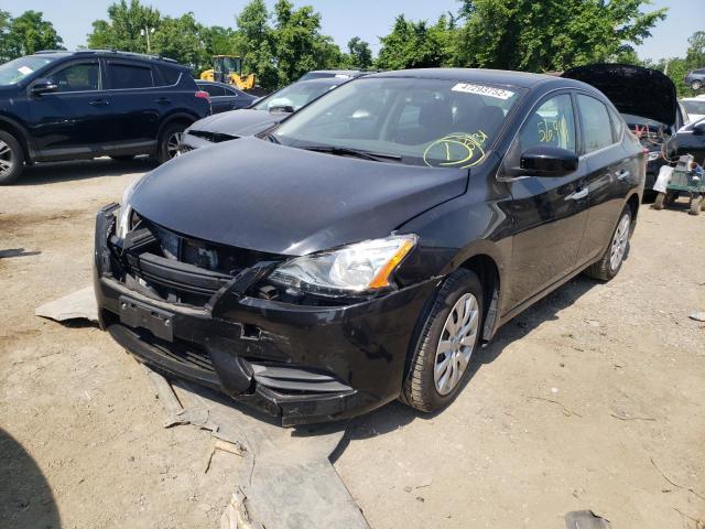 Photo 2 from auction – 2015 NISSAN SENTRA S with VIN 3N1AB7AP1FY346367