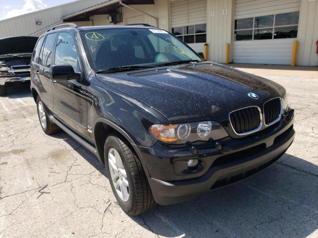BMW X5 3.0I 2005 with VIN 5UXFA13575LY00321 - Photo from auction